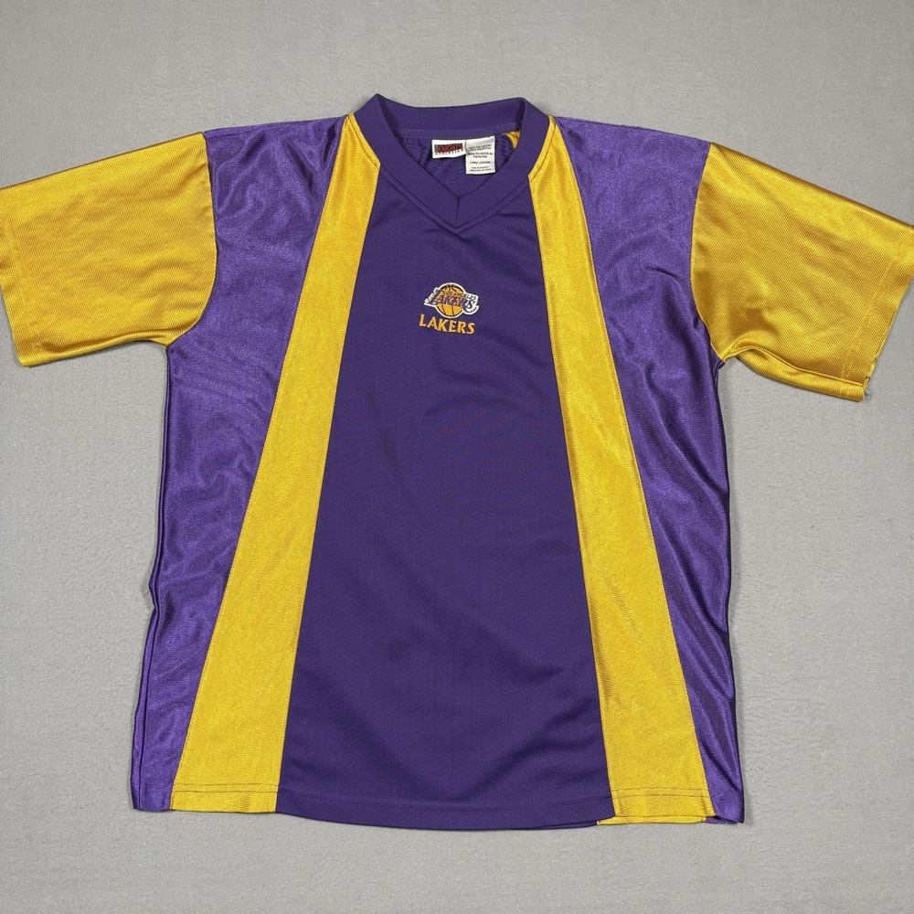 Vintage 90’s Los Angeles Lakers Warm Up Shirt Men’s Large